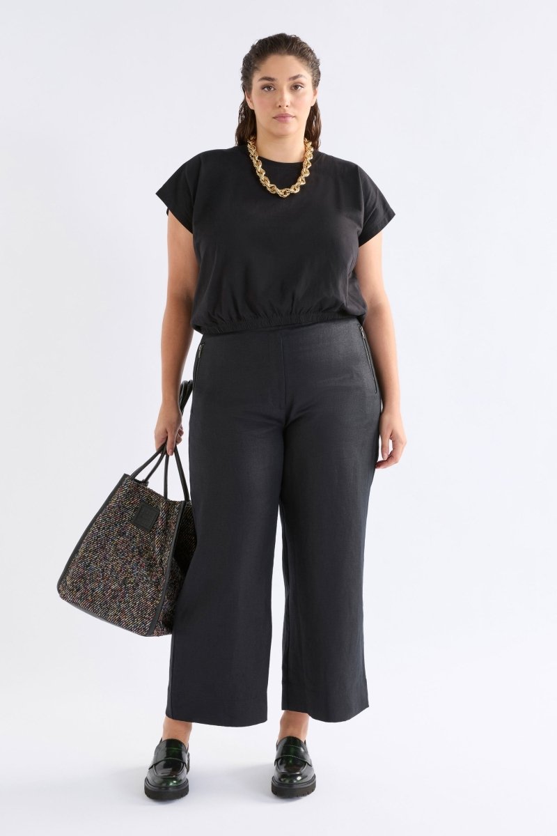 Kruis Tee Burnt Chocolate Tops - ELK | BURNT CHOCOLATE