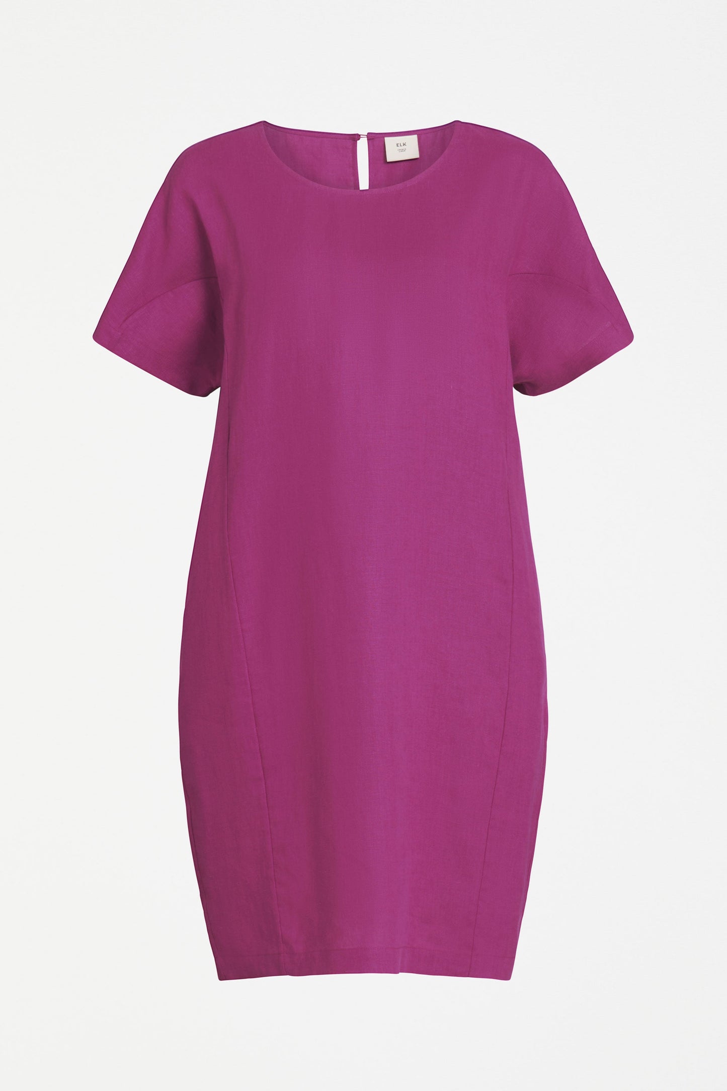 Olsson Linen Shift Tee Dress Front | MULBERRY