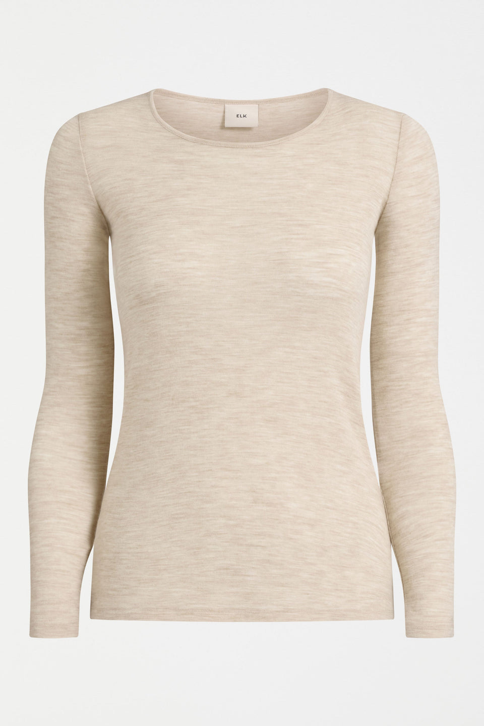 Merino Long Sleeve Top Tops - ELK | FLAX