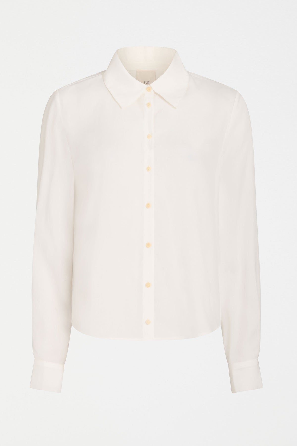 Tettu Shirt with buttons Flay Lay | WHITE