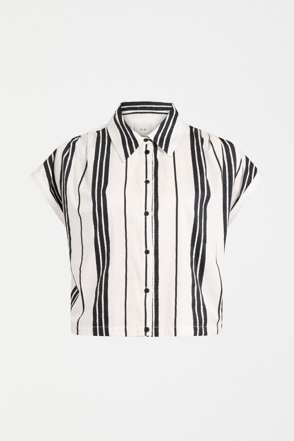 Reza Shirt Tops - ELK | FEZ PRINT WHITE