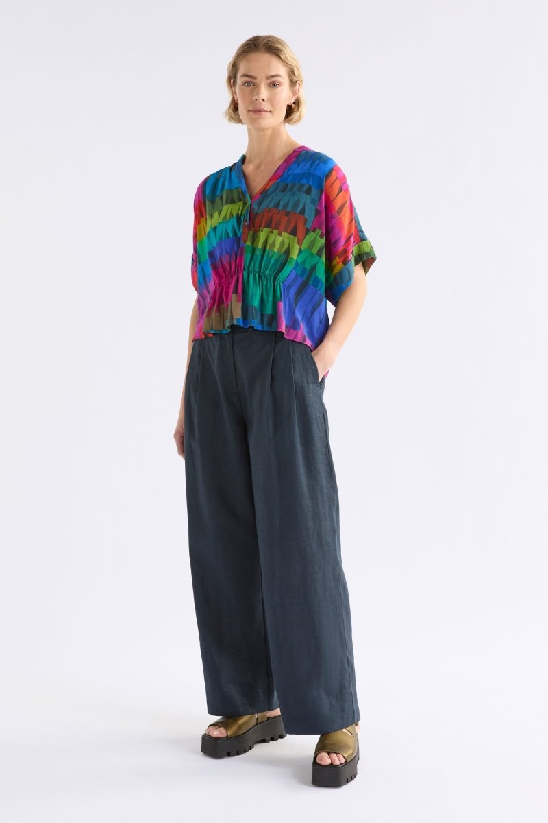 Seka Top Tops - ELK | LIND DARK PRINT