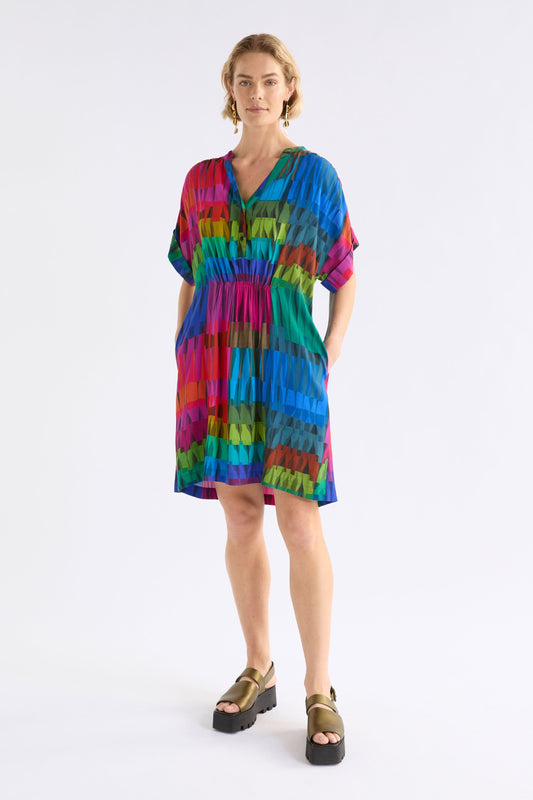 Seka Dress Dresses - ELK | LIND DARK PRINT
