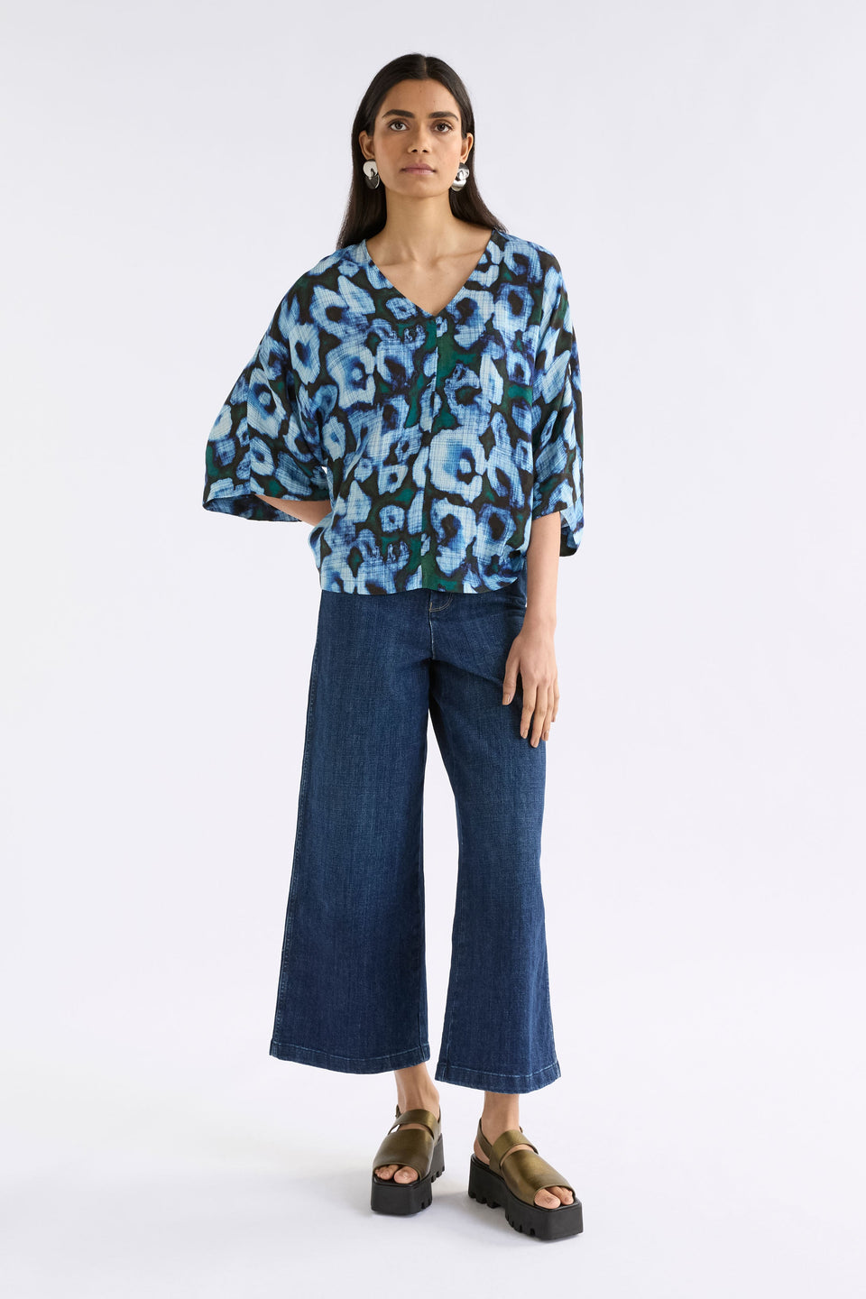 Ople Top Tops - ELK | ELLORA PRINT