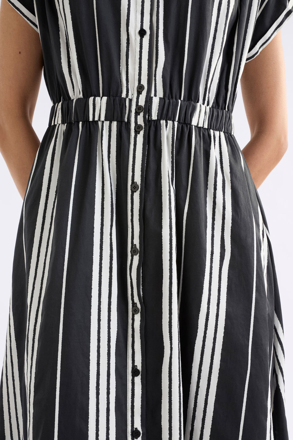 Reza Shirt Dress Dresses - ELK | FEZ PRINT BLACK