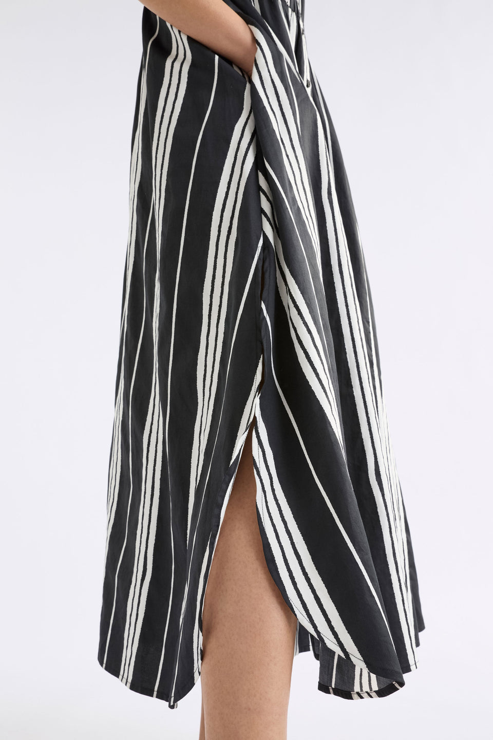 Reza Shirt Dress Dresses - ELK | FEZ PRINT BLACK