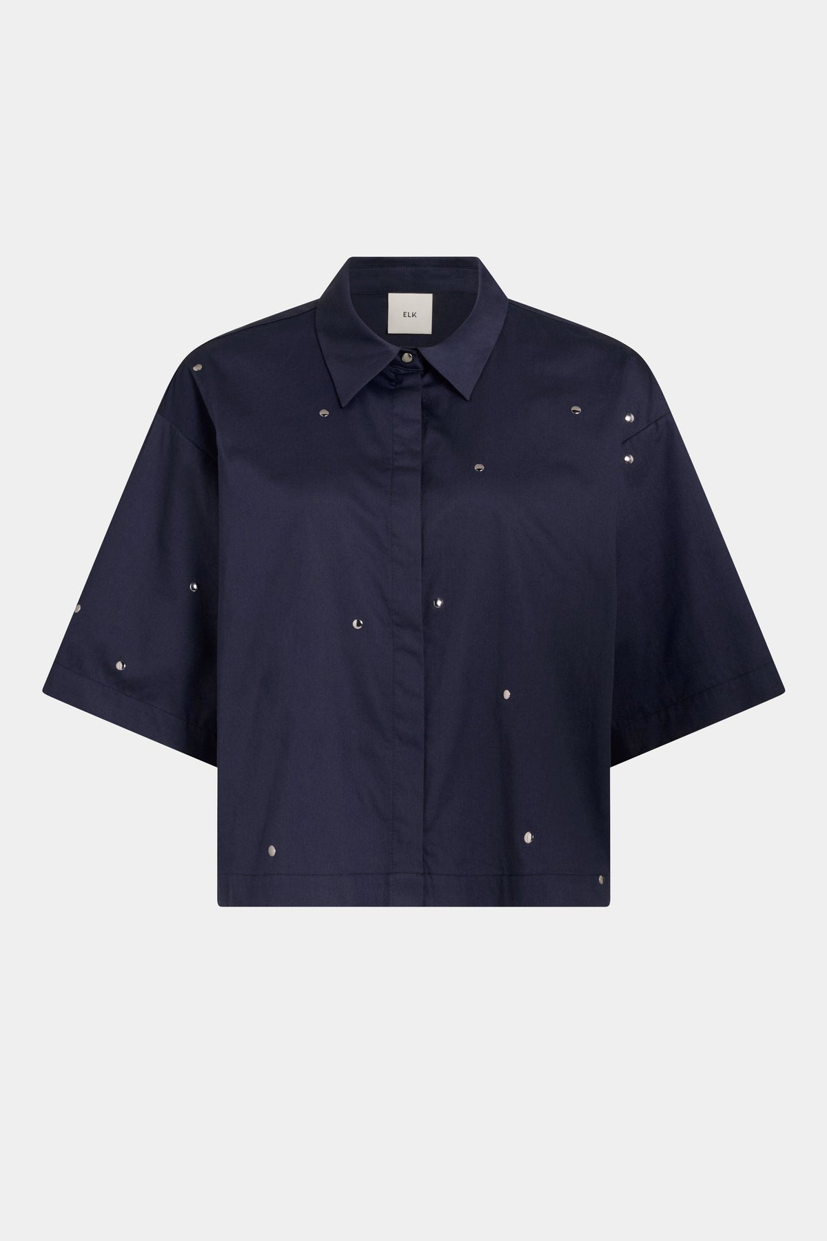 Stuud Shirt Flat Lay | BRIGHT NAVY
