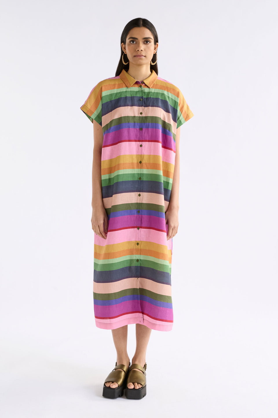 Tilko Shirt Dress Dresses - ELK | LYSBRO PRINT
