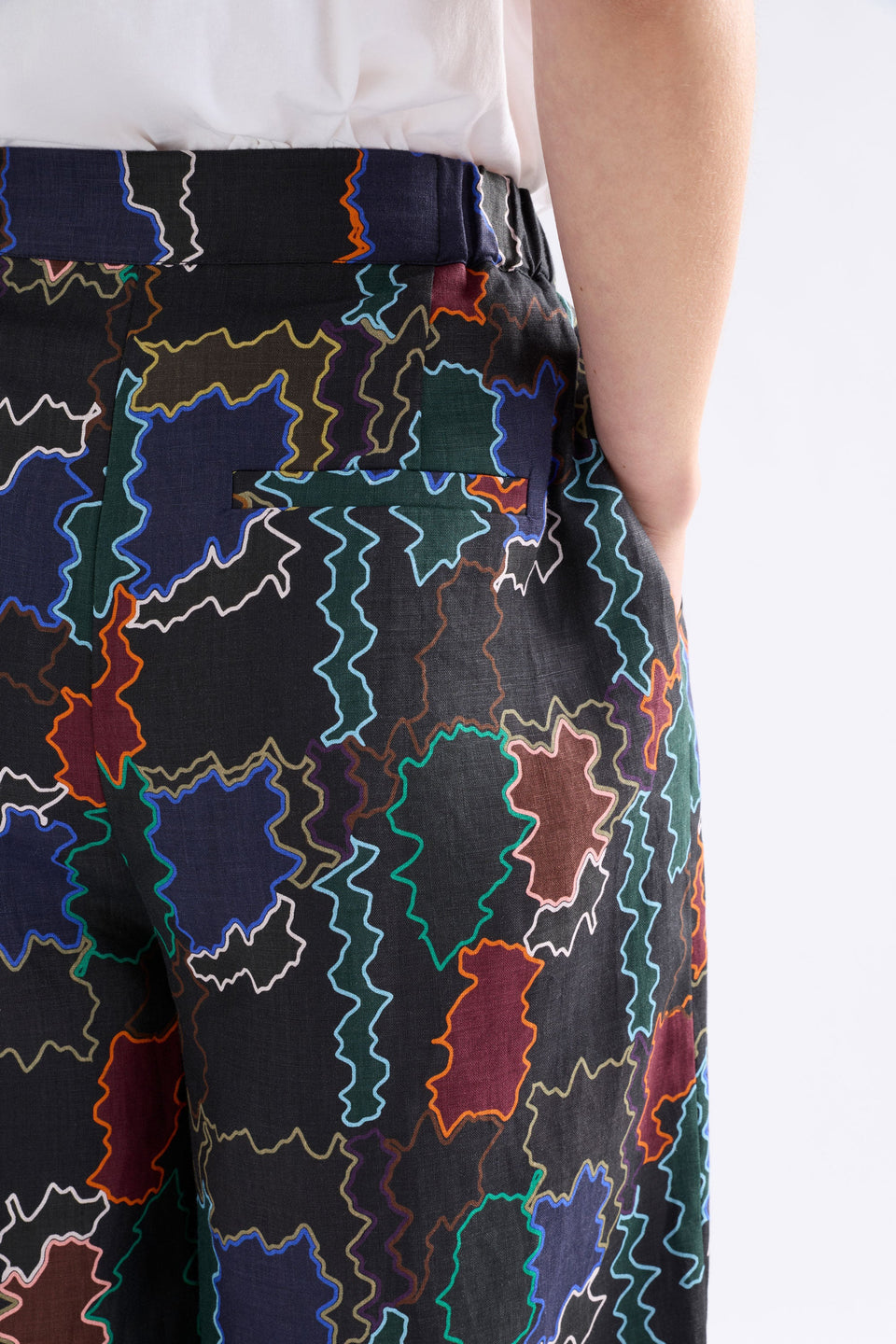 Paimo Light Pant Pants & Jeans - ELK | SUMA LINE PRINT