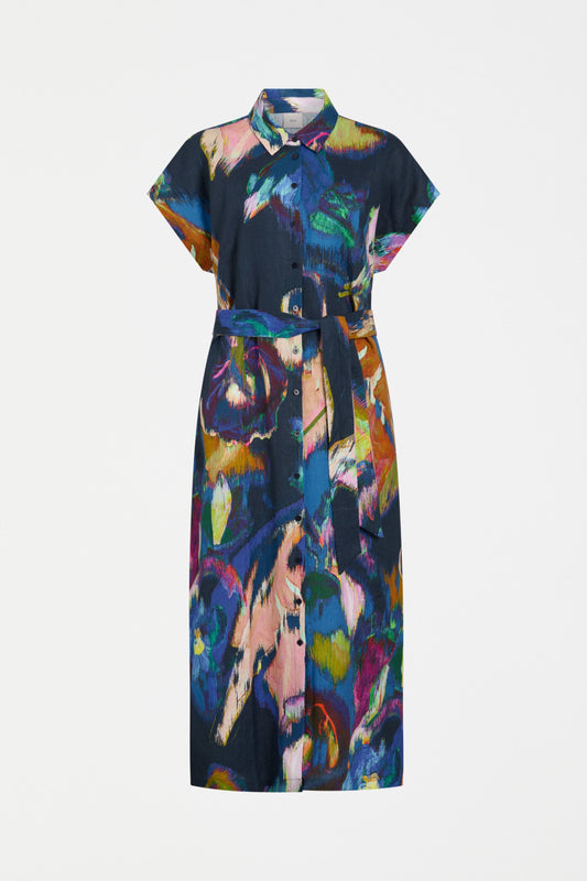 Lato Dress Flat Lay | VAARA PRINT