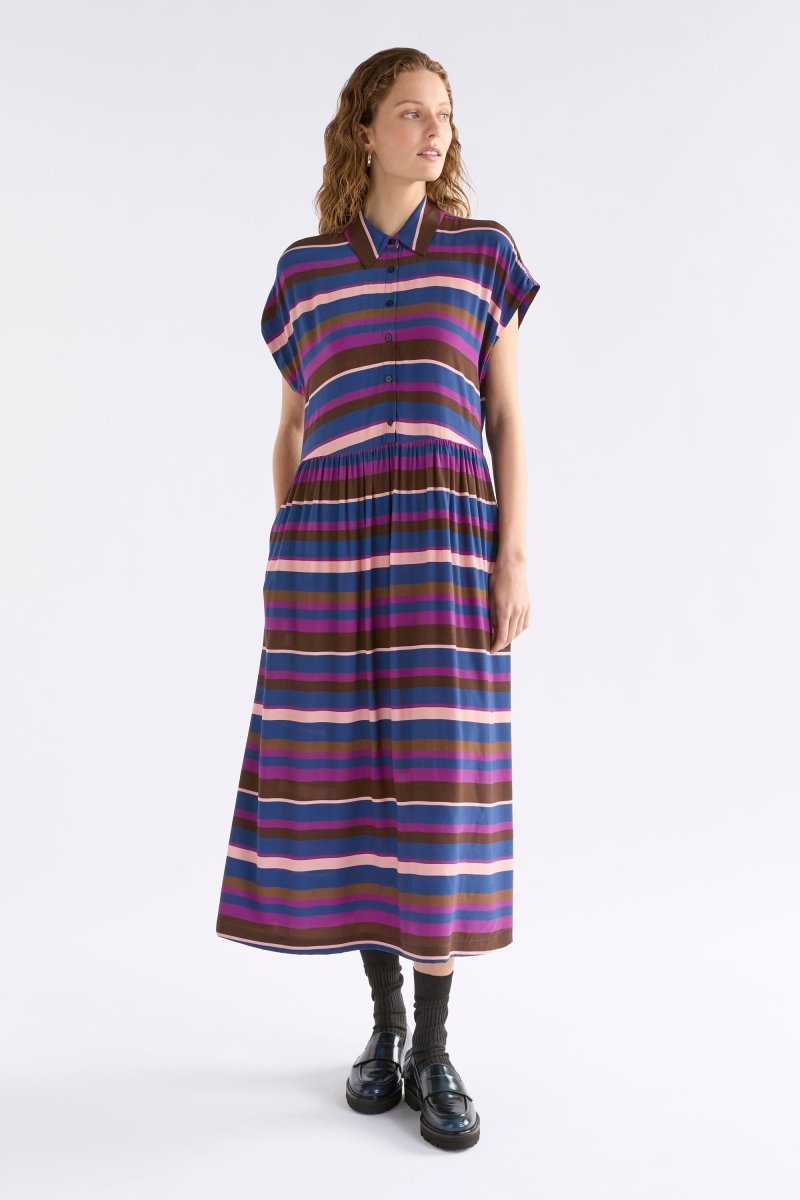 Landau Dress Dresses - ELK | RIGA STRIPE