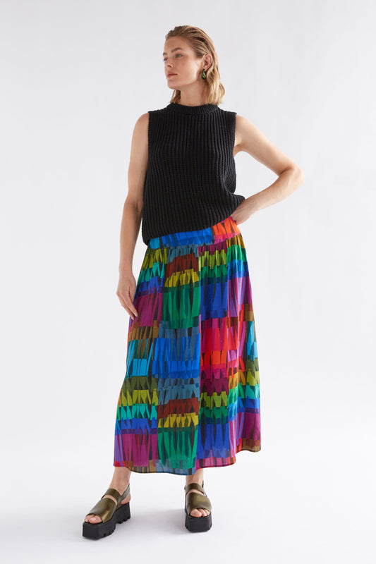 Reva Skirt Skirts & Shorts - ELK | LIND DARK PRINT