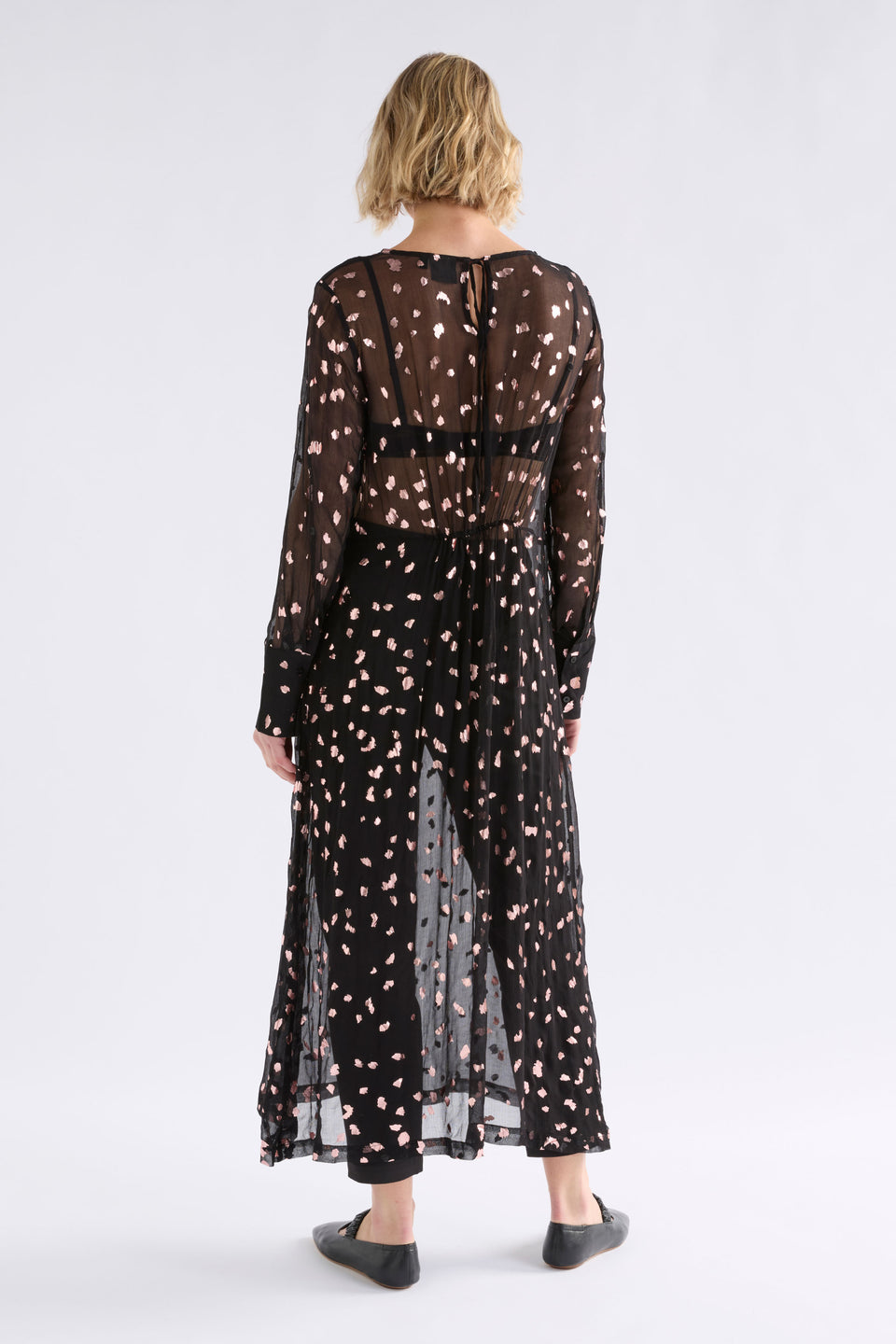 Artii Dress with pants back Dresses - ELK | INTERSTELLAR FOIL PRINT