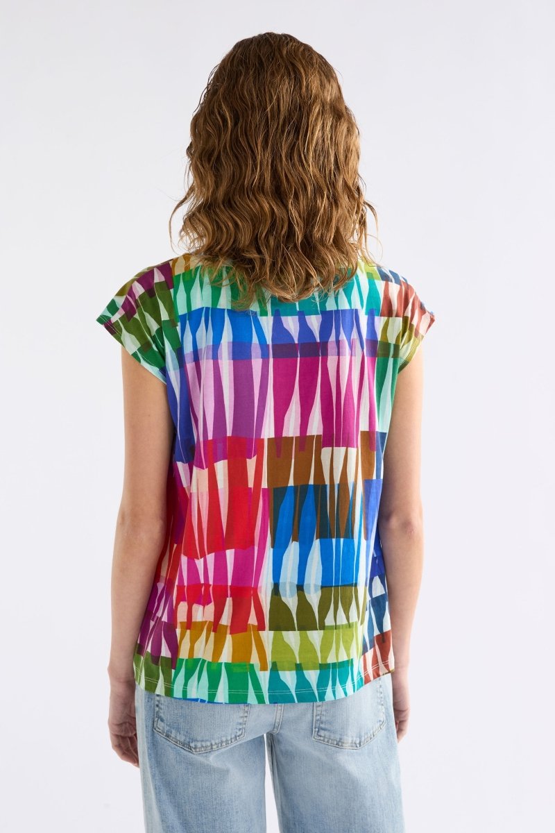 Anden Tee Tops - ELK | LIND LIGHT PRINT