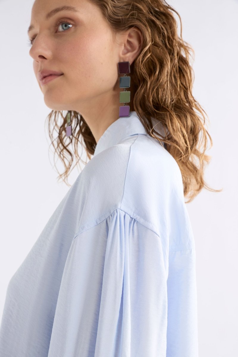 Pressa Shirt Pearl Blue Tops - ELK | PEARL BLUE