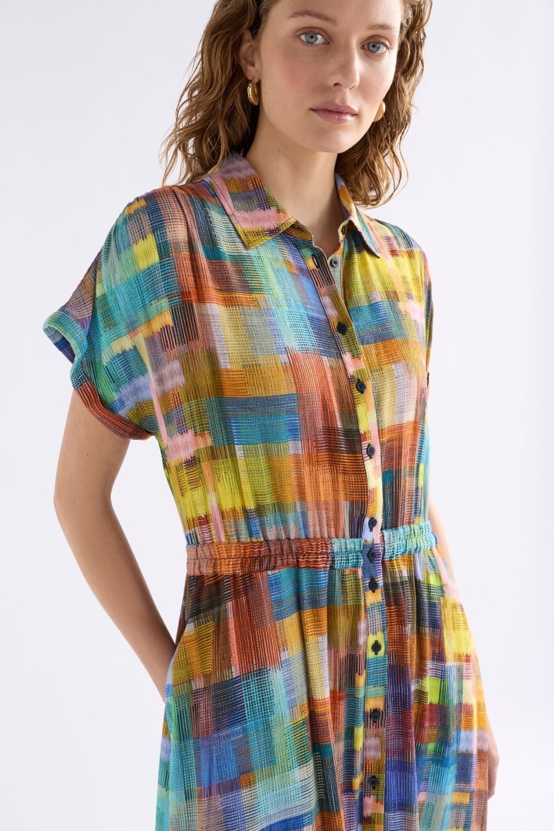 Nidra Shirt Dress Dresses - ELK | ELBRUS PRINT
