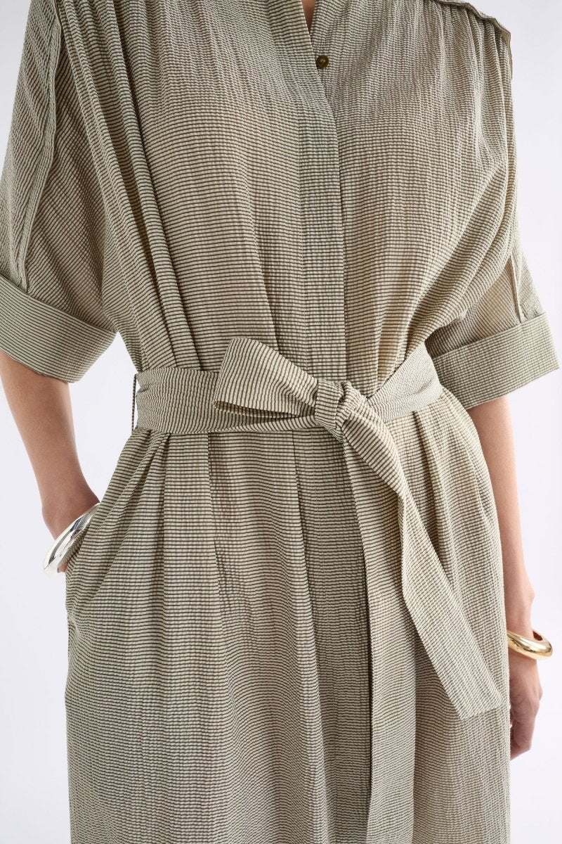 Porta Dress Dresses - ELK | OLIVE STRIPE