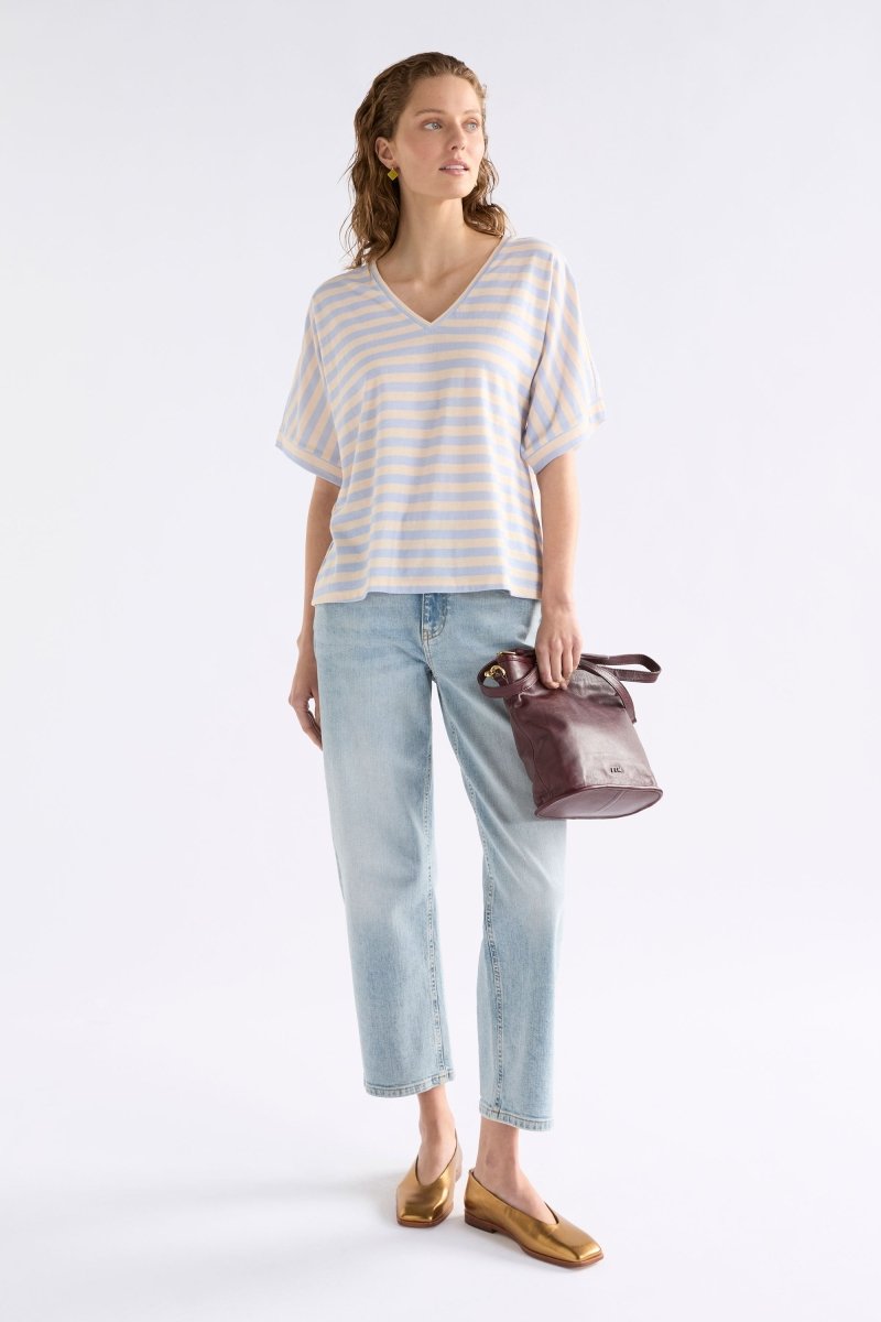 Seter Tee Tops - ELK | PEARL BLUE NATURAL