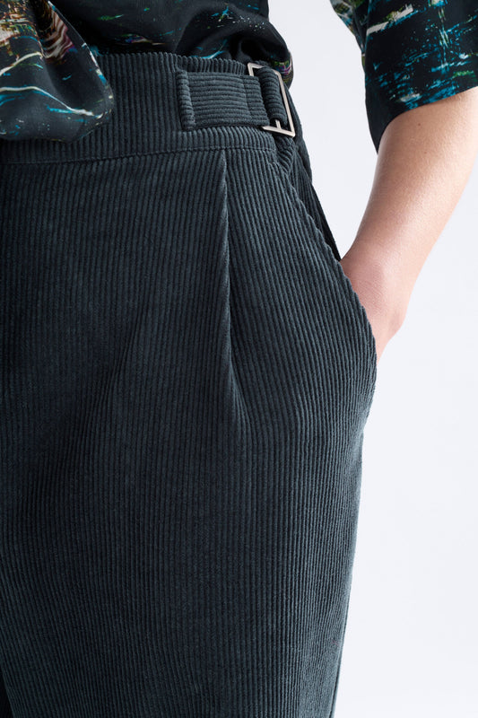 Noemi Cord Pant Carbon Pants & Jeans - ELK | CARBON