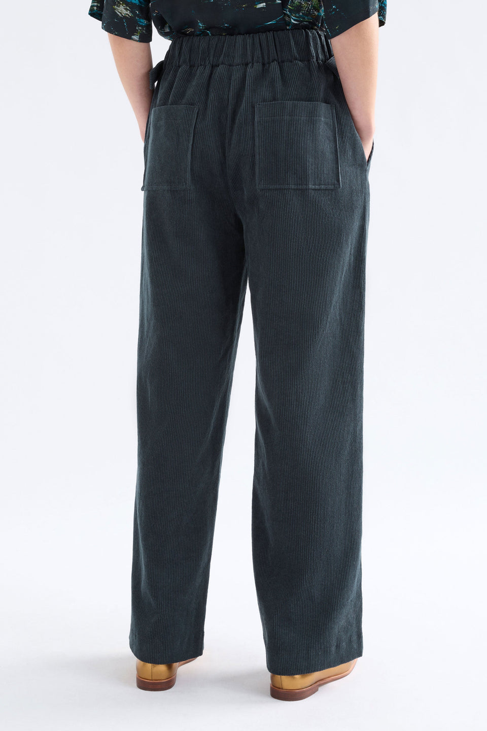 Noemi Cord Pant Carbon Pants & Jeans - ELK | CARBON