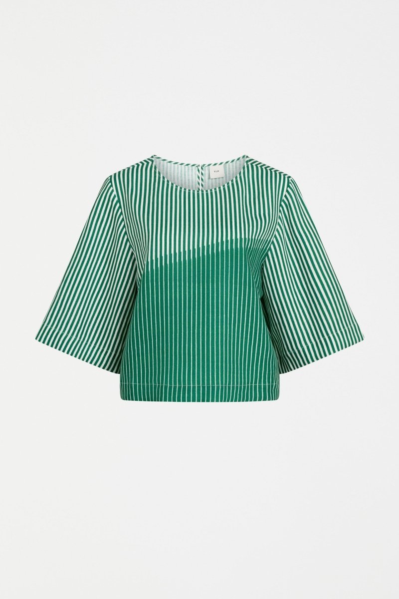 Llinen Top Otler Print Tops - ELK | ORTLER PRINT