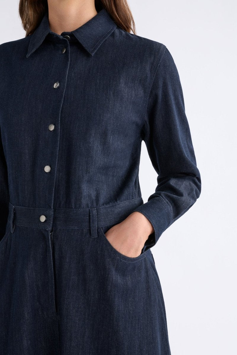 Gerber Dress Dresses - ELK | DARK BLUE WASH