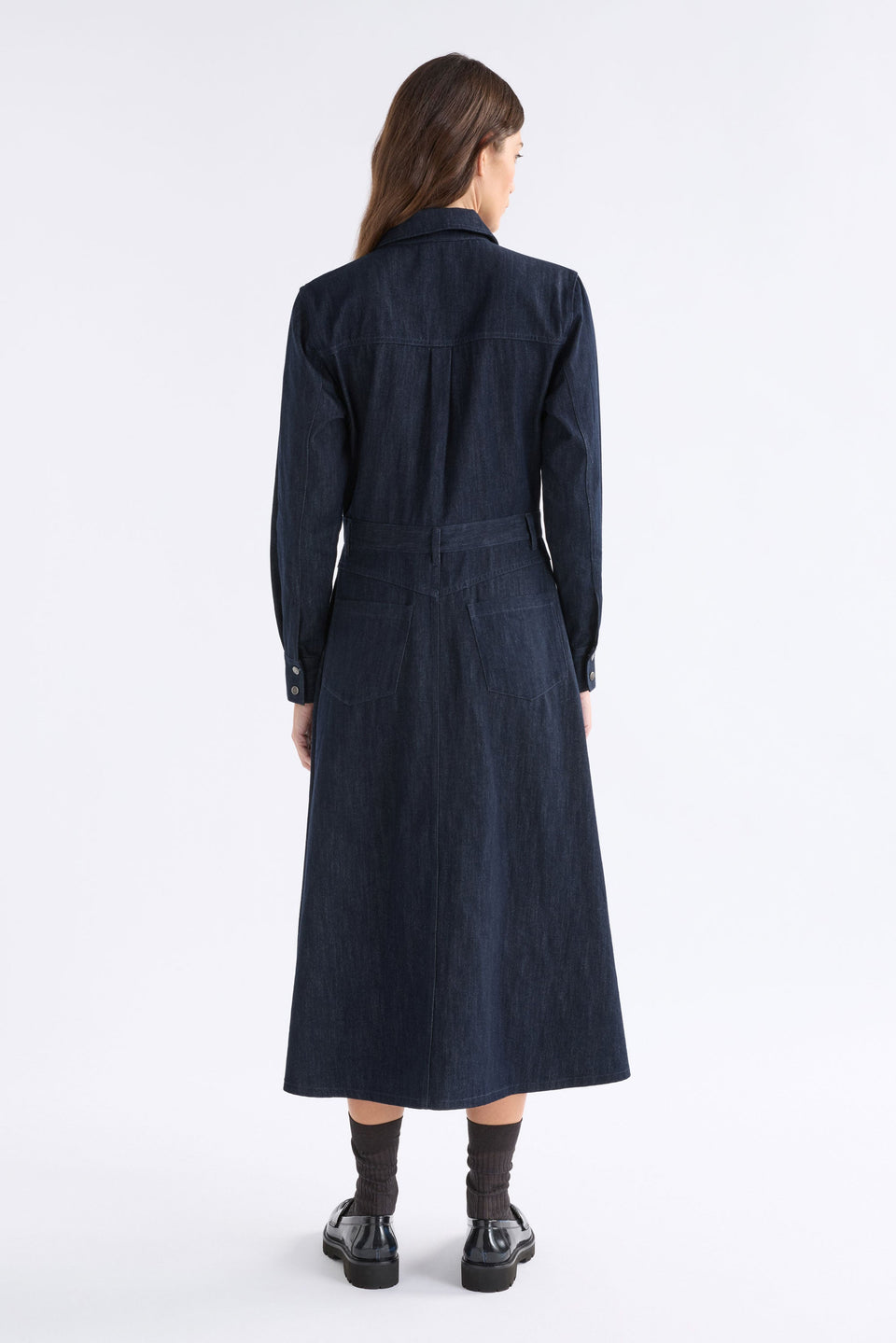 Gerber Dress Dresses - ELK | DARK BLUE WASH