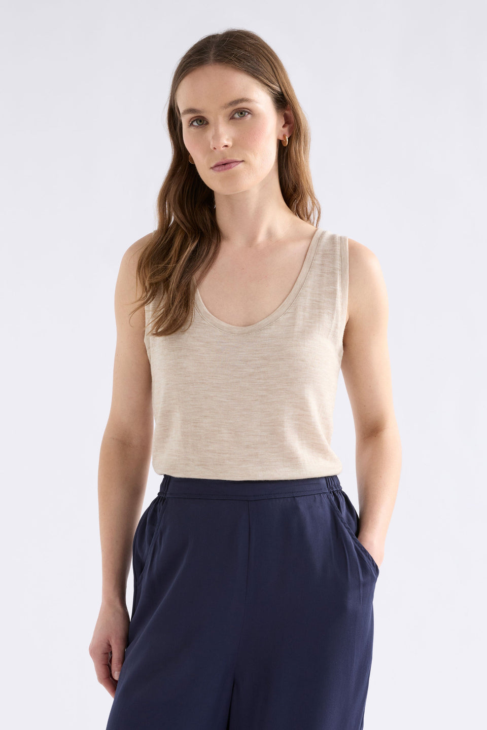 Merino Wool Tank Tops - ELK | FLAX
