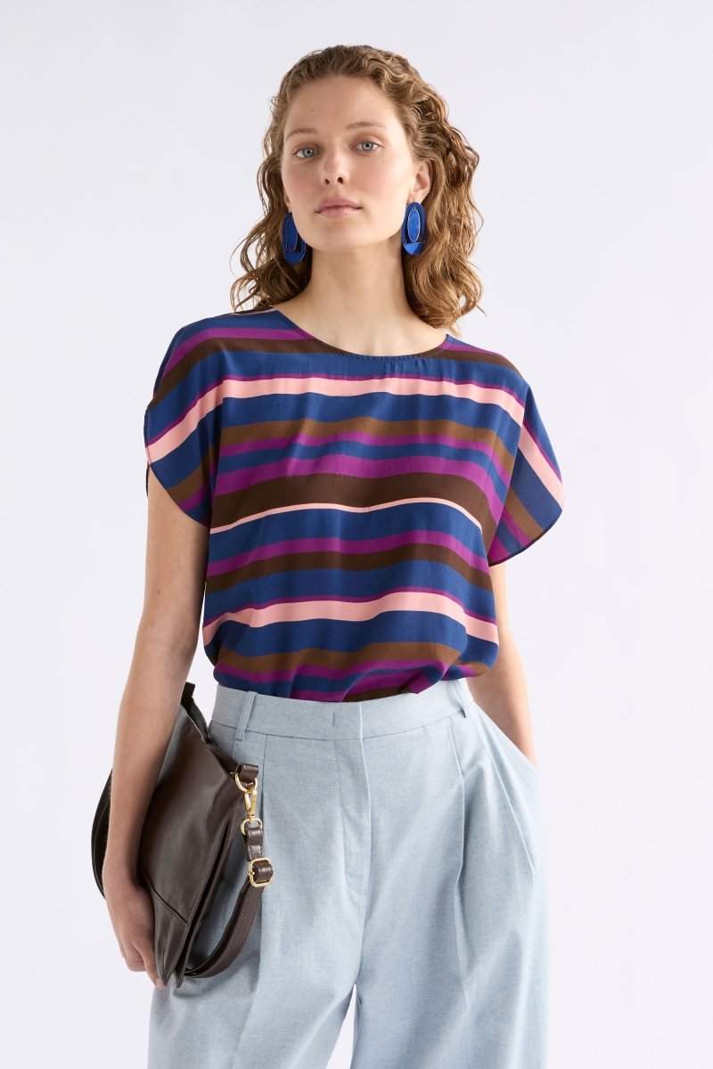 Kash Top Riga Stripe Tops - ELK | RIGA STRIPE