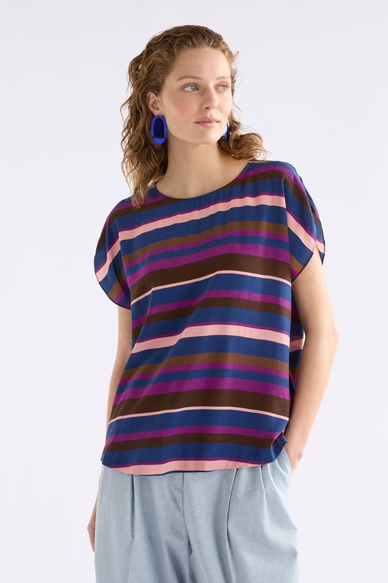 Kash Top Riga Stripe Tops - ELK | RIGA STRIPE