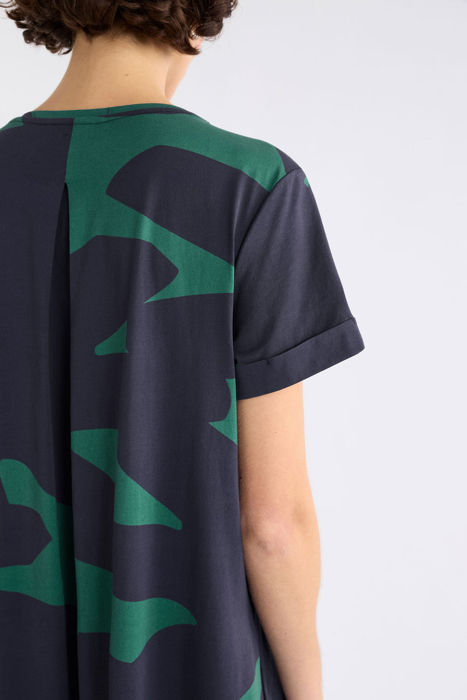 Haki Dress Teal Terra Print Dresses - ELK | TEAL TERA