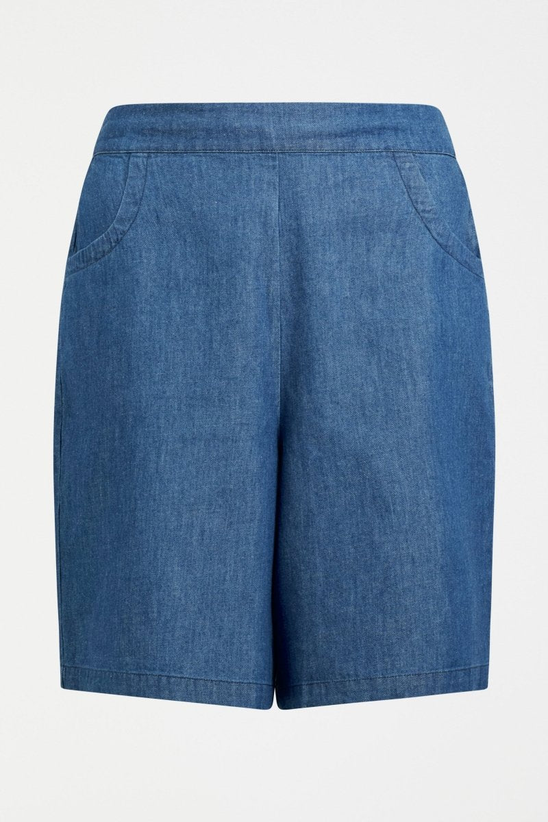Denim Strom Short Skirts & Shorts - ELK | MID BLUE DENIM