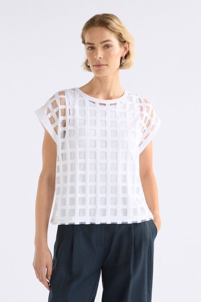 Grid Burnout Top Tops - ELK | WHITE