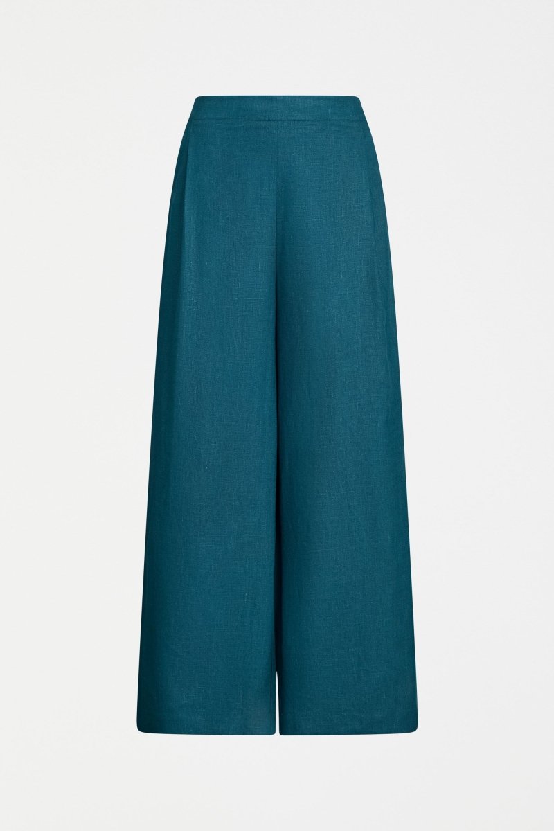 Ilona Linen Pant Peacock Pants & Jeans - ELK | PEACOCK