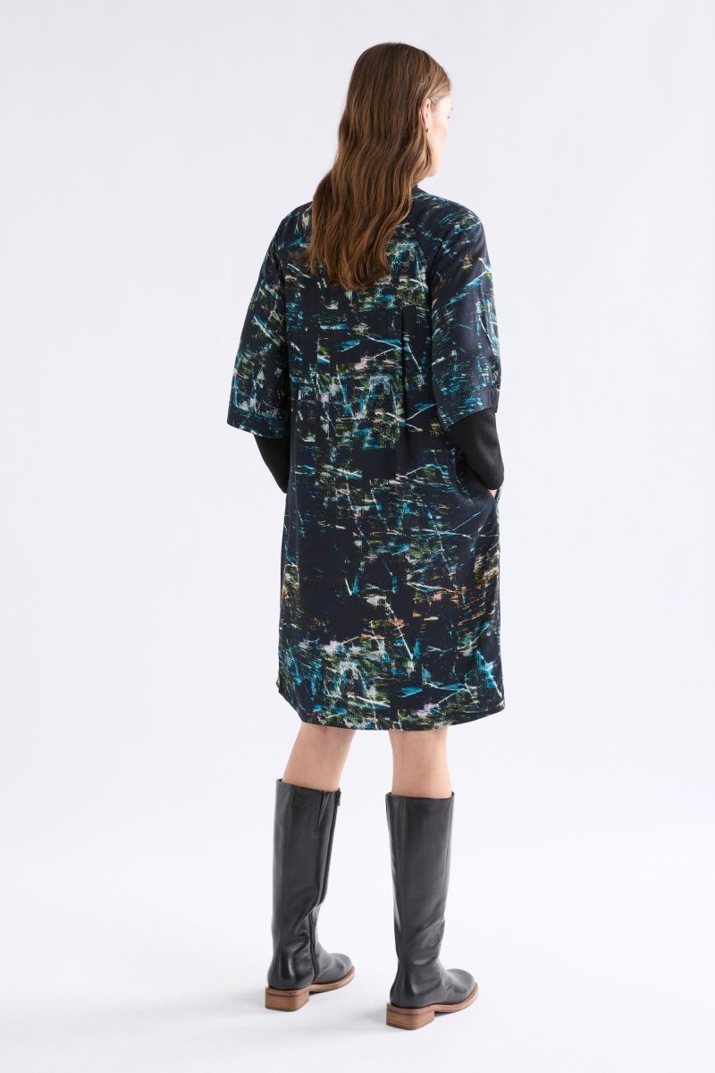 Kallio V - Neck Dress Dresses - ELK | NORDA PRINT