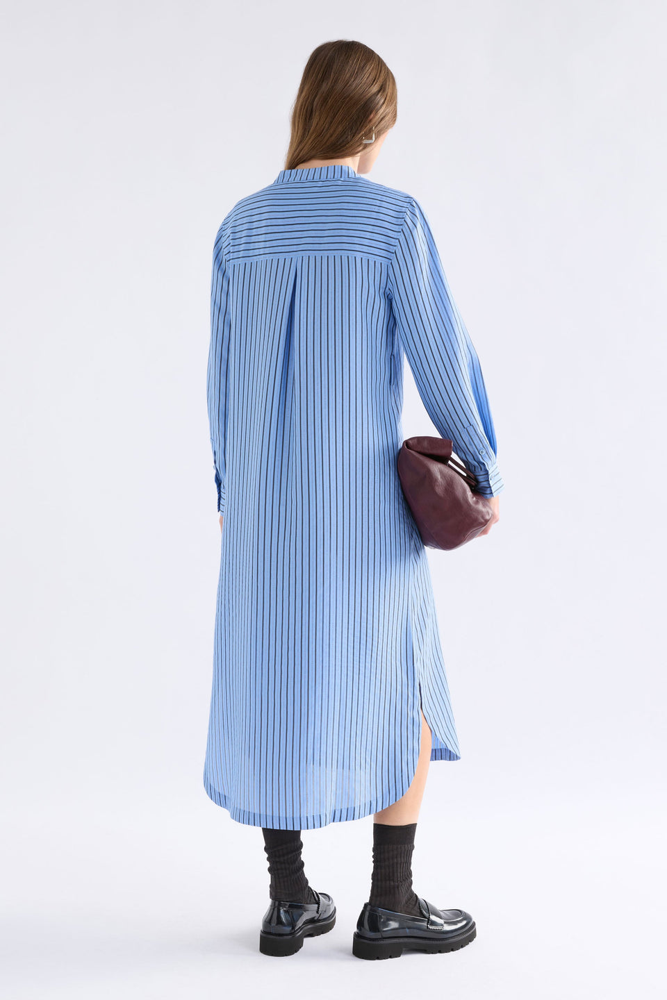 Hedi Shirt Dress Dresses - ELK | CHAMBRAY STRIPE