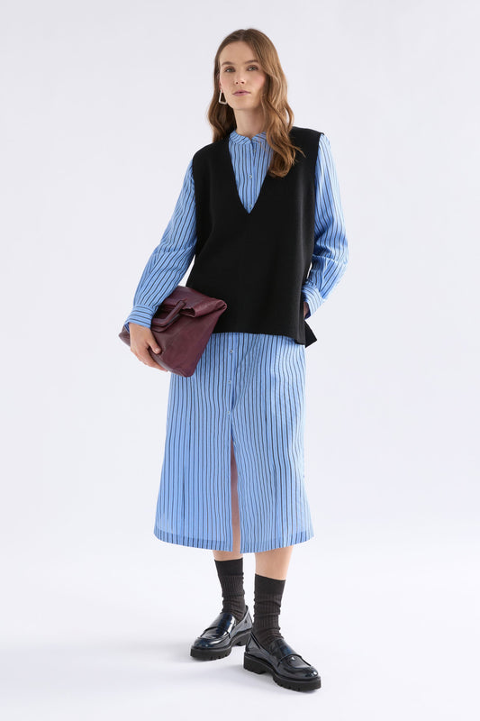 Hedi Shirt Dress Dresses - ELK | CHAMBRAY STRIPE