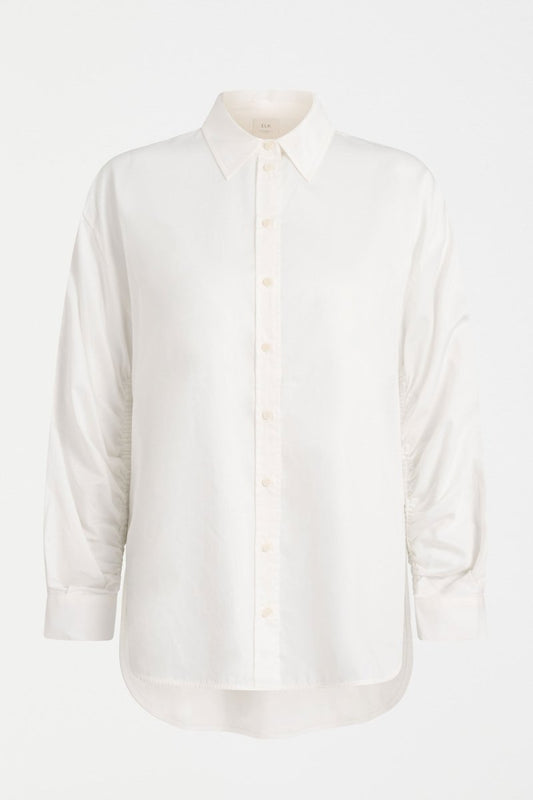 Sol Shirt White Tops - ELK | WHITE