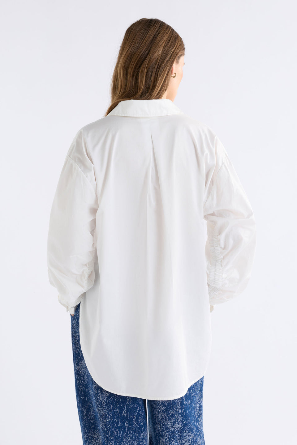 Sol Shirt White Tops - ELK | WHITE