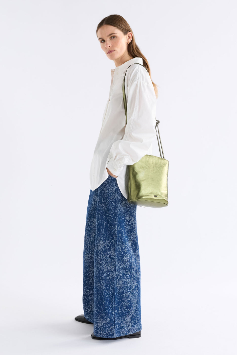 Sol Shirt White Tops - ELK | WHITE