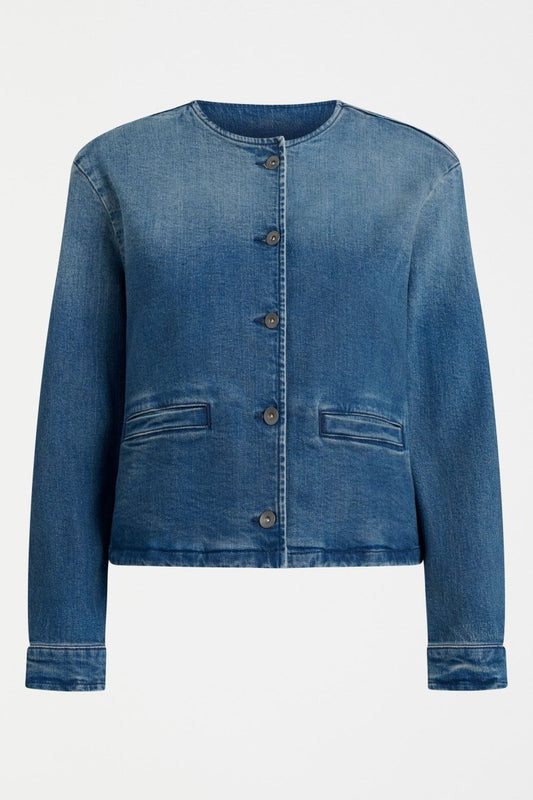 Borse Jacket Jackets - ELK | MID BLUE DENIM
