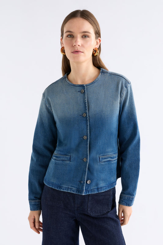 Borse Jacket Jackets - ELK | MID BLUE DENIM