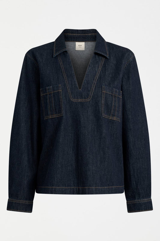 Valor Top Tops - ELK | DARK BLUE WASH