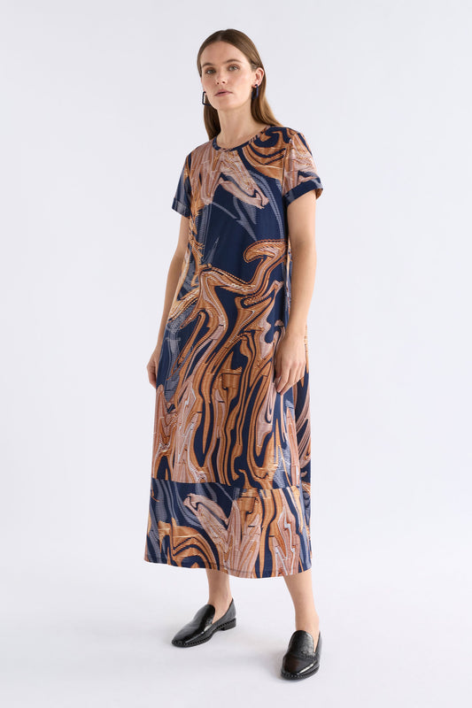 elk silk dress Elk Ivory Maxi Wrap Dress