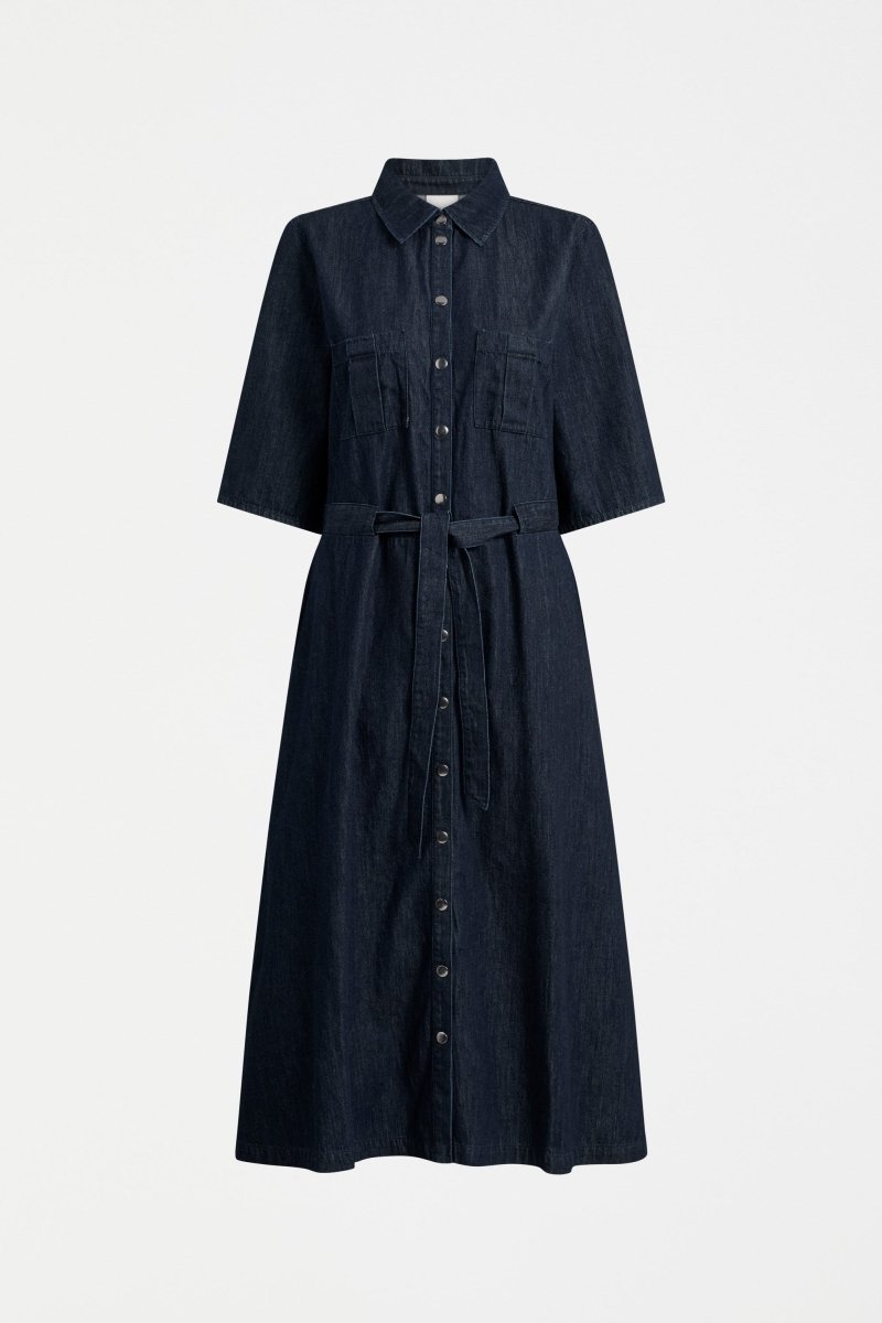 Valor Shirt Dress Dresses - ELK | DARK BLUE WASH