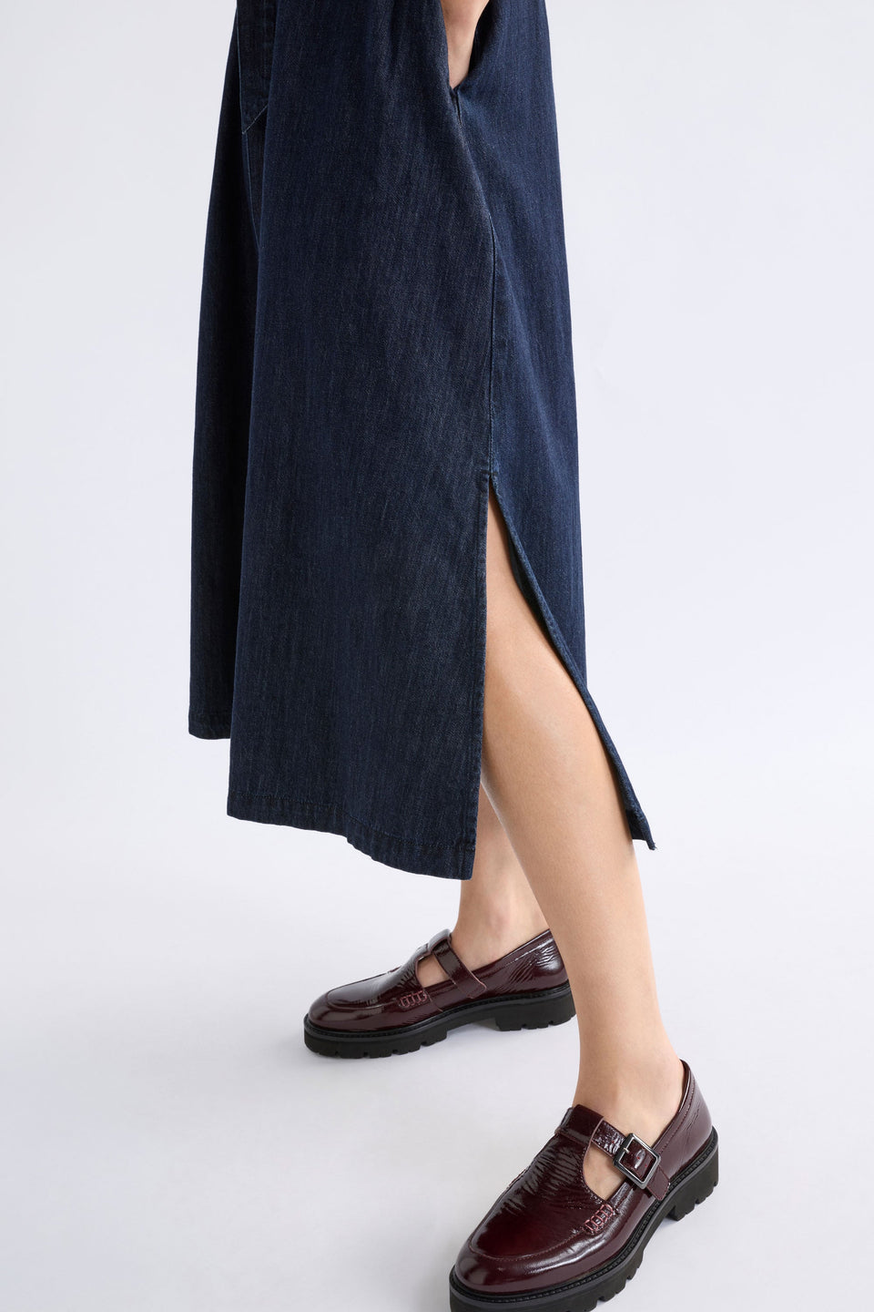 Valor Shirt Dress Dresses - ELK | DARK BLUE WASH