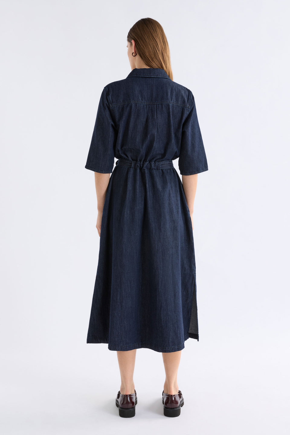 Valor Shirt Dress Dresses - ELK | DARK BLUE WASH