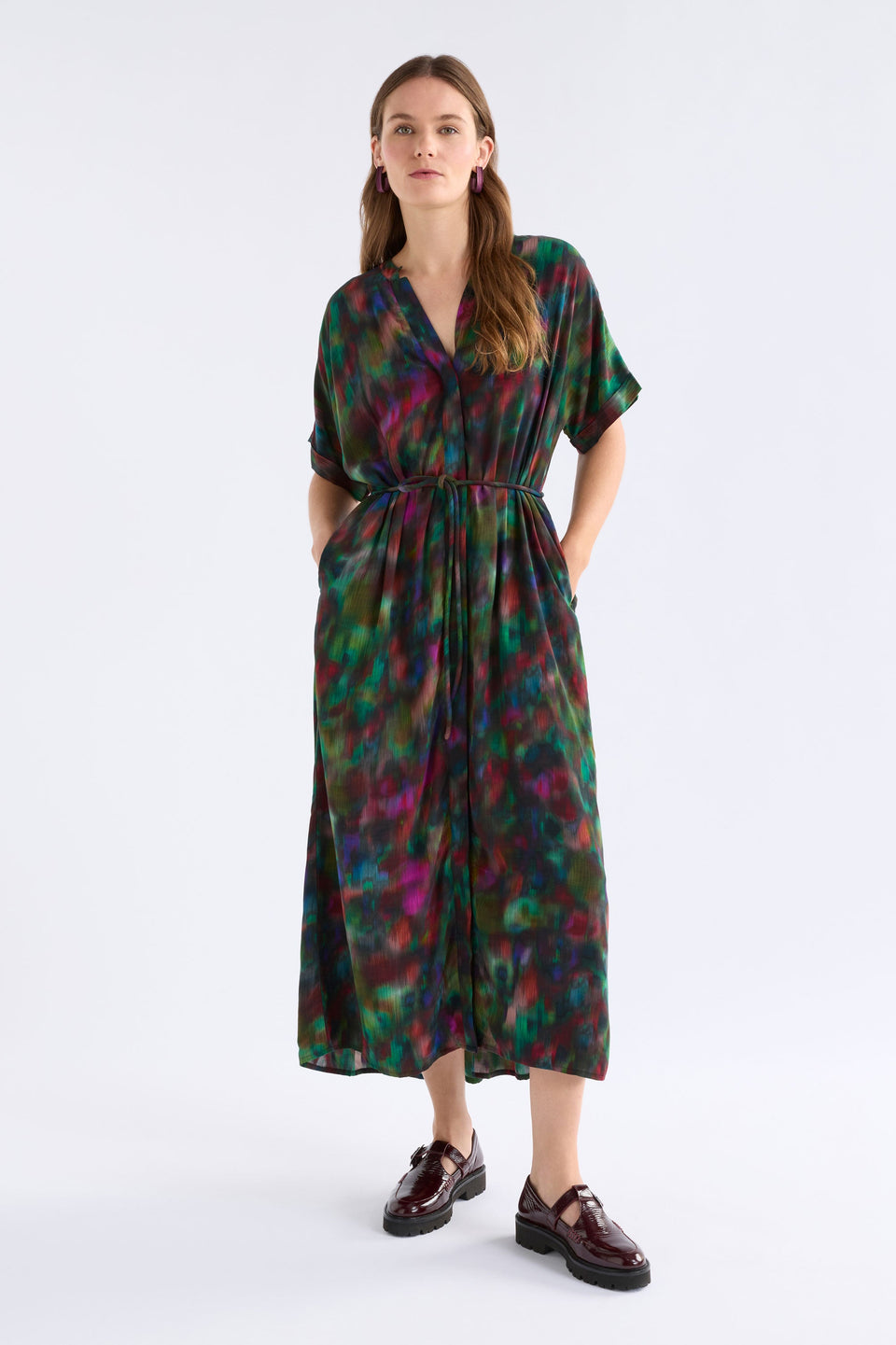 Malo Shirt Dress Dresses - ELK | JORD PRINT