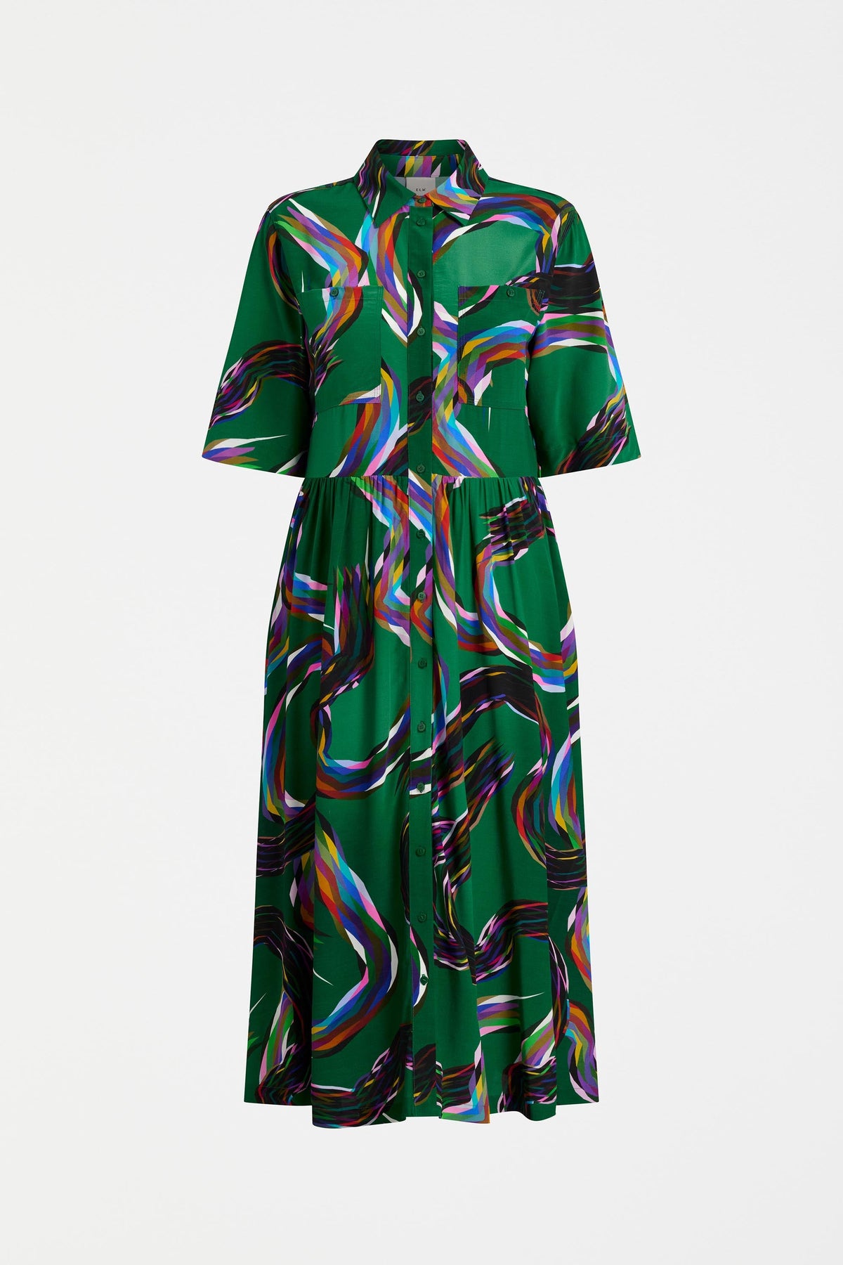 Metz Long Dress Dresses - ELK | FACET PRINT