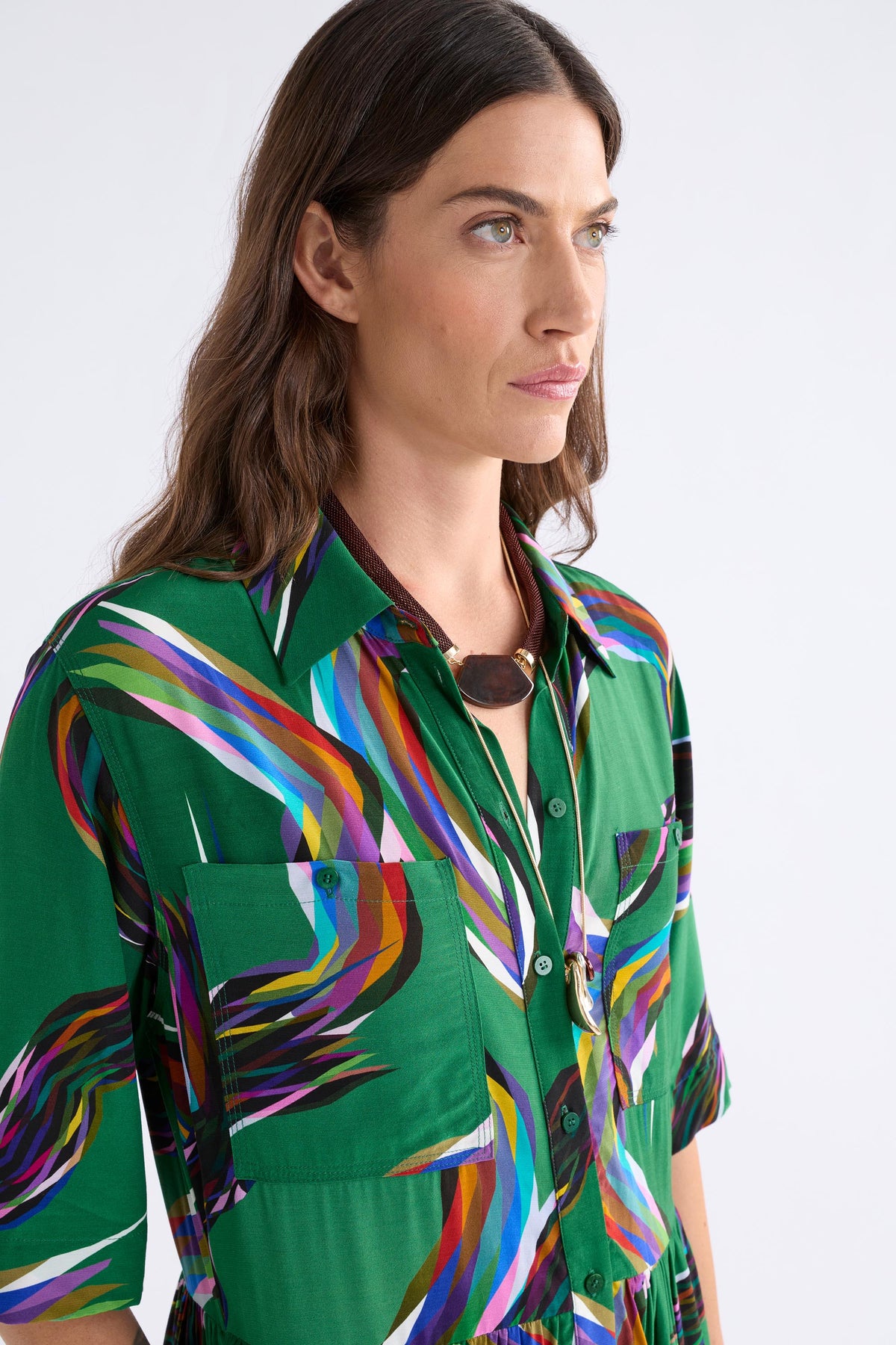 Metz Long Dress Dresses - ELK | FACET PRINT